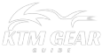 KTM Gear Guide White Logo