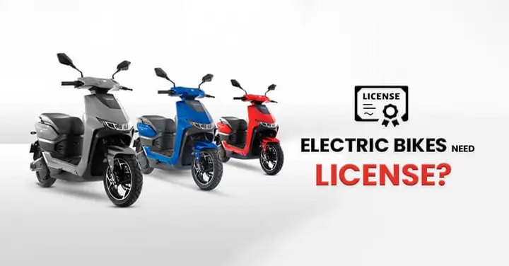 does electric bikes need license